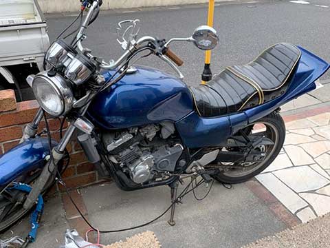 松田町でのバイク買取実績